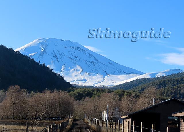 Ruta de esquí de montaña a Lonquimay Sur