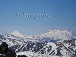 Vistas de Sierra Velluda y Antuco