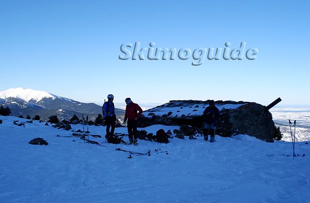 Ruta de esquí de montaña a Peñalara Norte