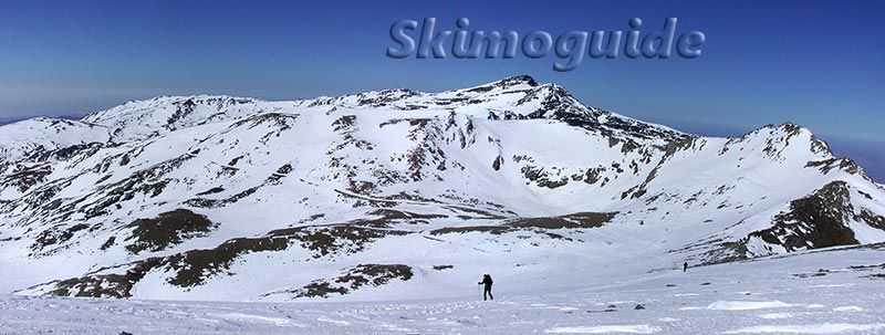 Ruta de esquí de montaña y travesía al Mulhacén