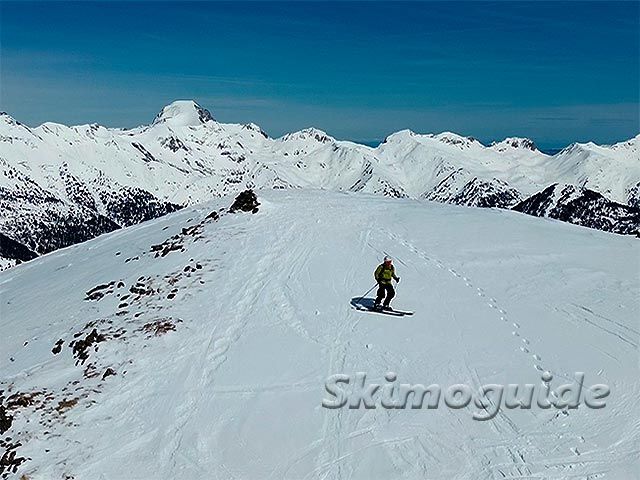 ruta iniciación al esquí de montaña en Beret