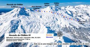 Modelo 3D Nevado de Chillán III